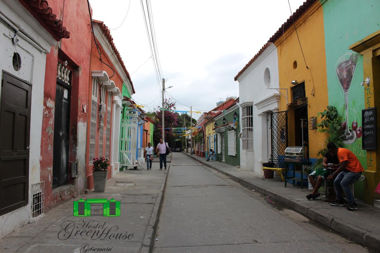 Hostel Green House Getsemani Cartagena  Exterior foto